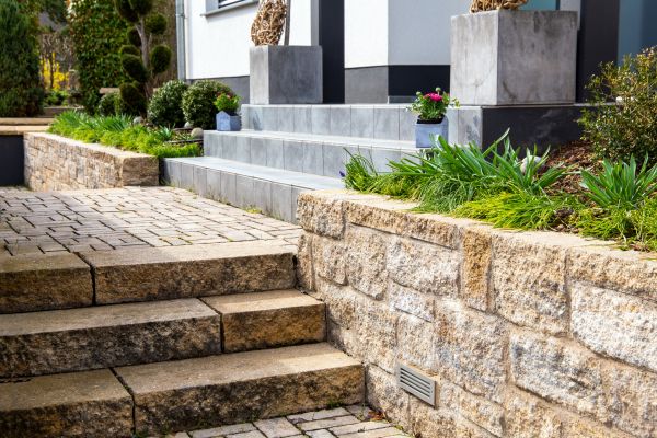 Stone Step Replacement in Madison