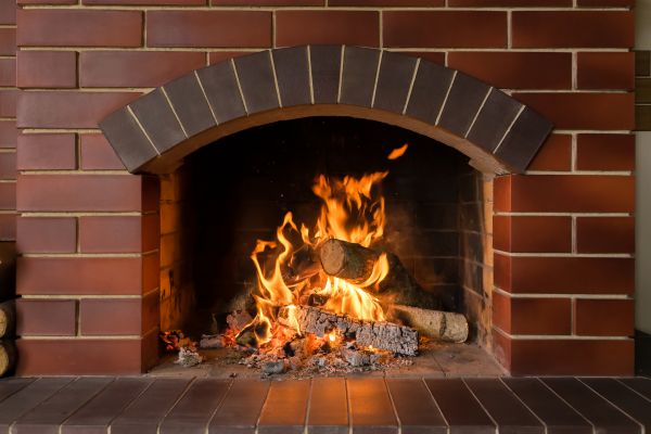 Brick Fireplace Installation in Madison