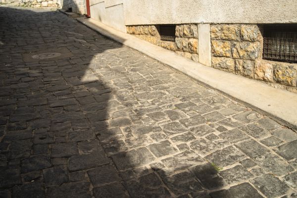 Stone Sidewalk Repair in Madison
