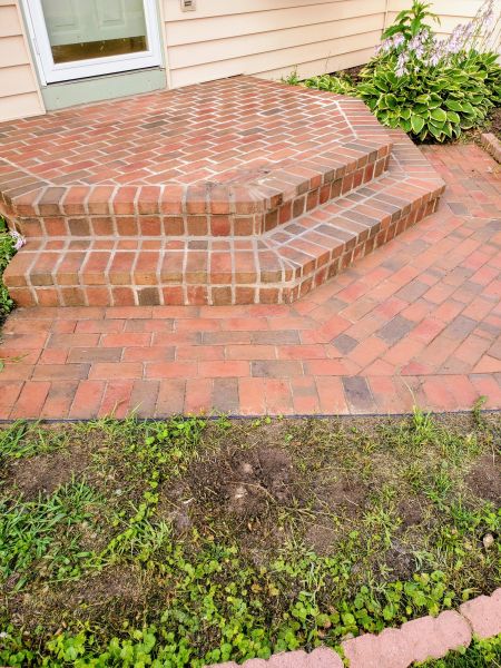 Brick Stoop Repair in Madison